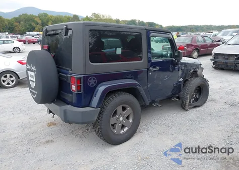 2013 Jeep Wrangler Freedom Edition z USA, uszkodzony, nr VIN 1C4AJWAG7DL565091